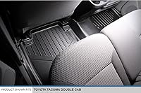 Vista 4 de MAXLINER - Juego de alfombrillas de suelo de ajuste personalizado de 2 filas compatibles con Toyota Tacoma 2012-2015