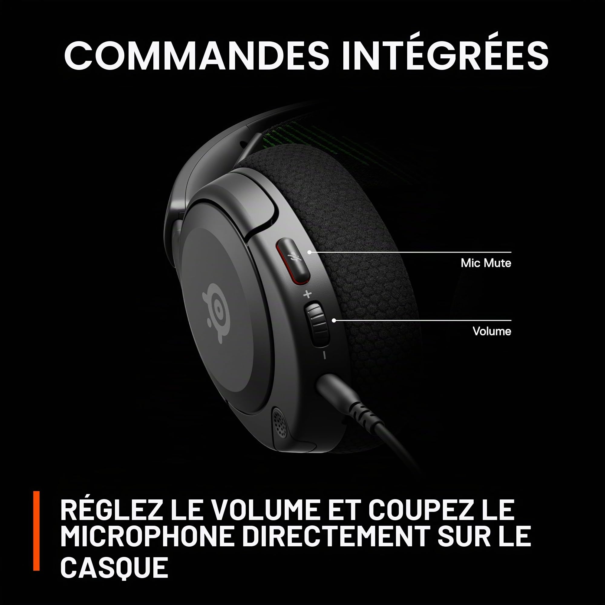 SteelSeries Arctis Nova 1X Casque de Jeu – Signature Arctis Sound – Micro ClearCast Gen 2 – Xbox Series X|S, PC, PlayStation, Switch et Mobile