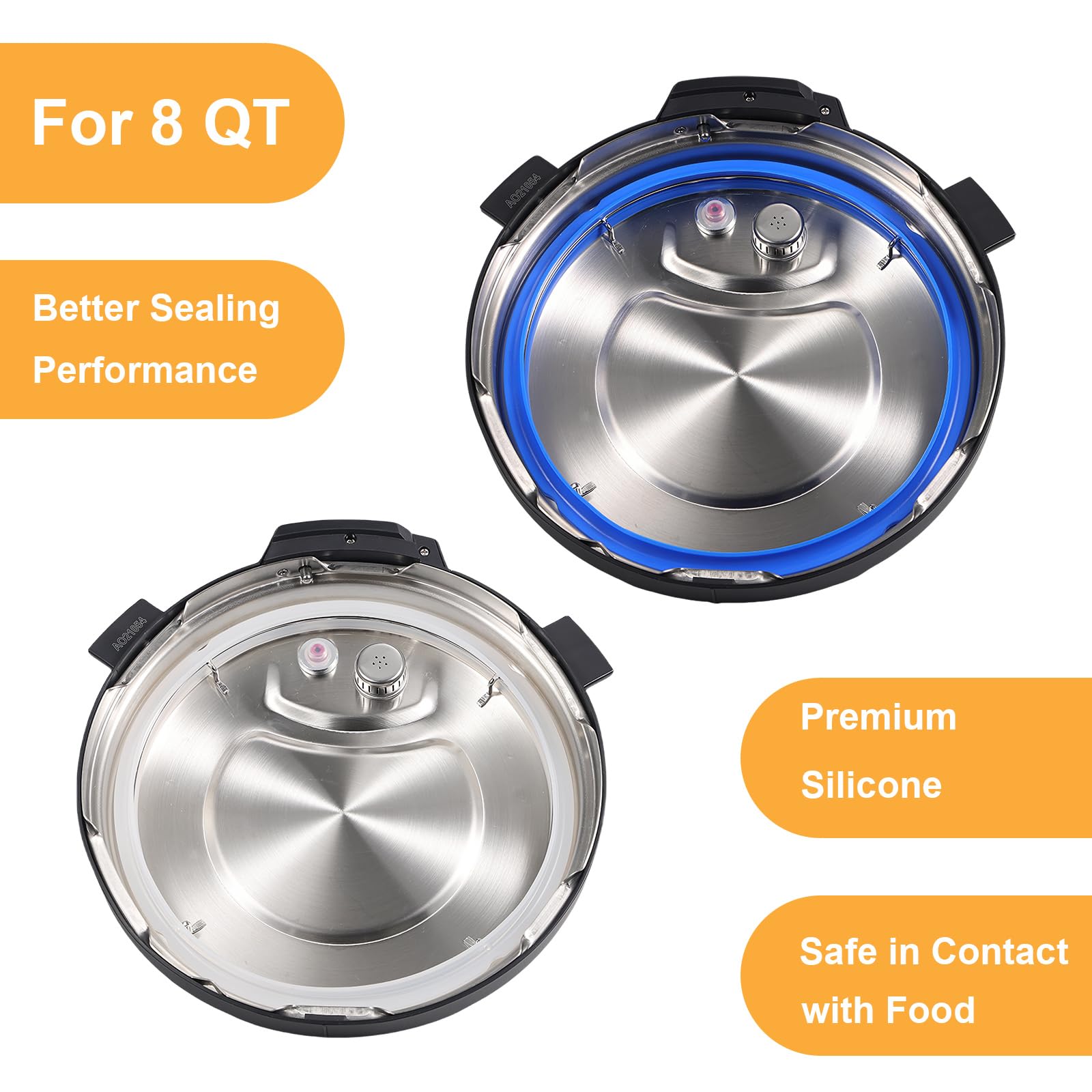 Ninja Foodi Replacement Pot 3pcs Silicone Sealing Ring Qt For