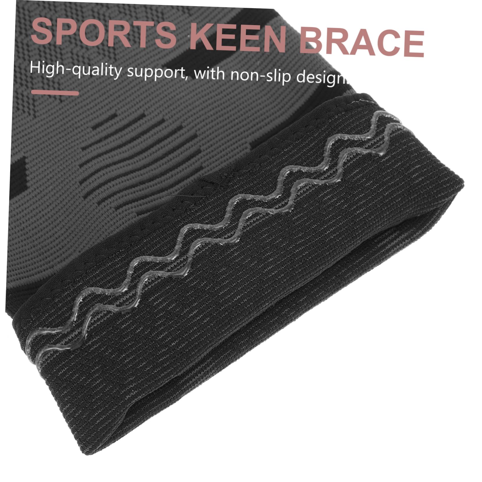 SHERCHPRY 2Pcs Breathable Knee Protective Covers Comfortable Running Braces for Sports Elastic Knee Supports for Relief for Men Women Basketball Volleyball and Running