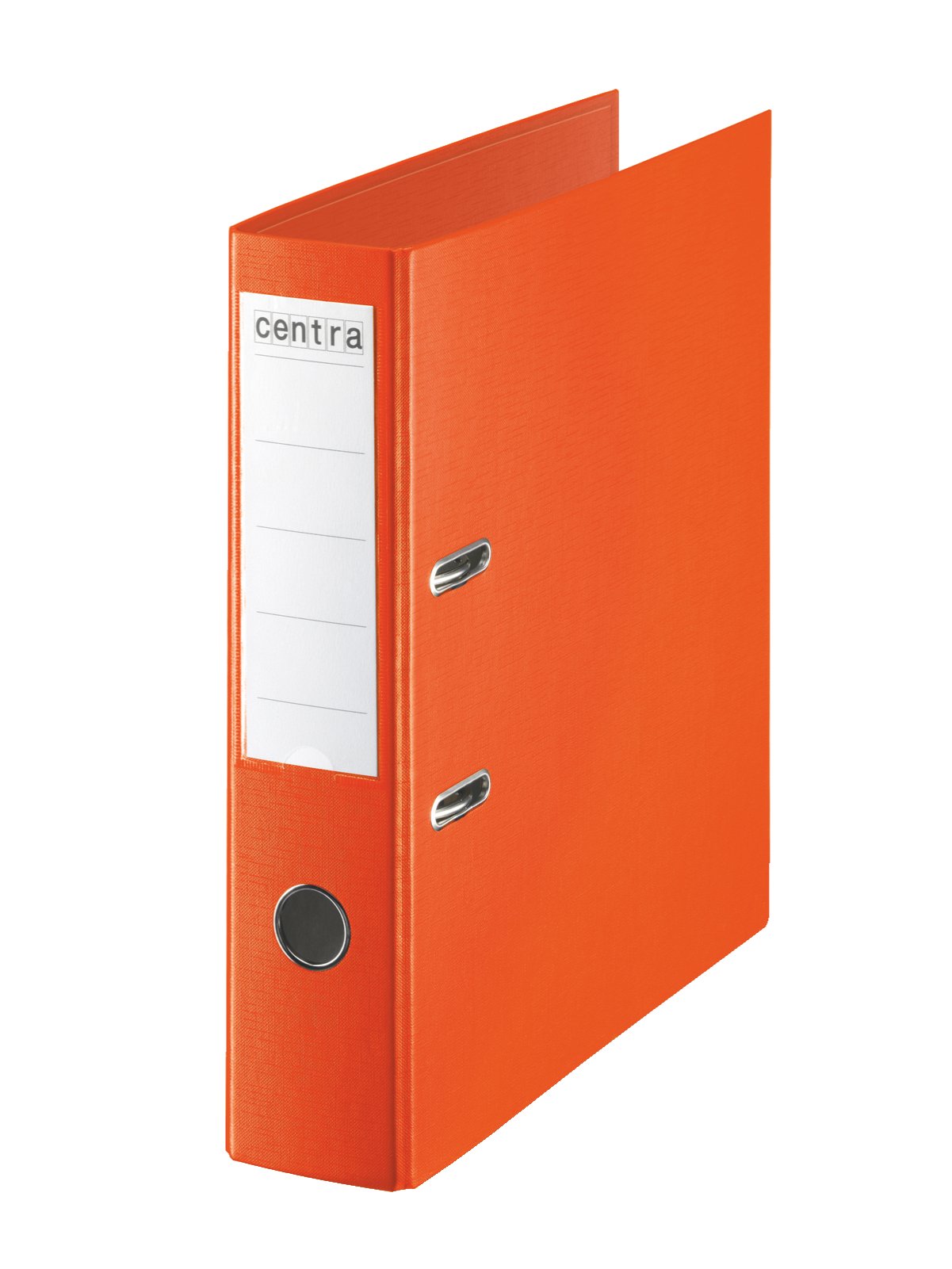Centra 75 mm A4 Plastic Lever Arch File - Orange, Pack of 10