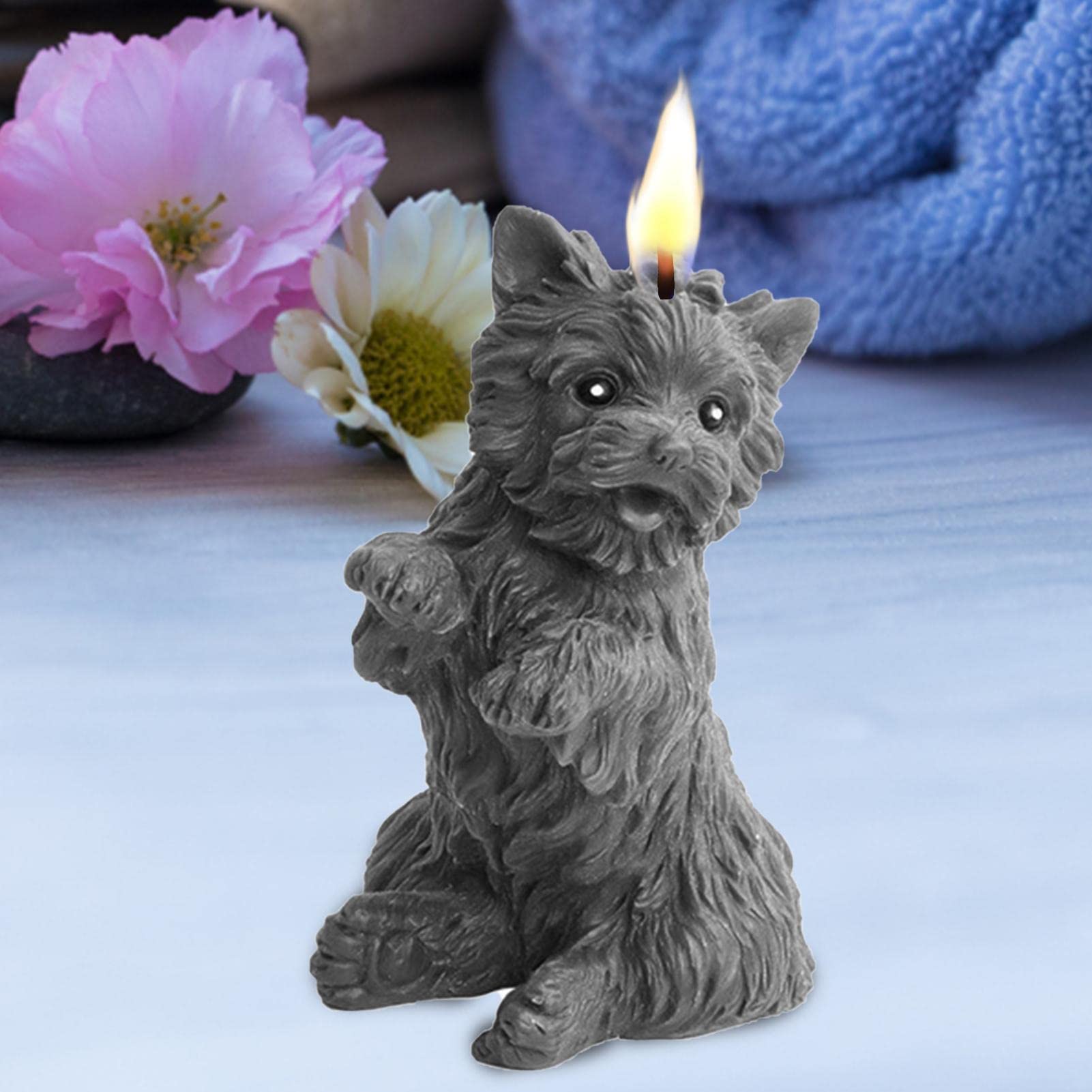 Stampo in silicone pecorella, stampo per pecore in gesso di cemento, stampo per candele di pecora, stampo per animali in resina epossidica, stampo in silicone per sapone fatto a mano 240565