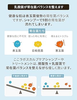 Amazon | ここラボスカルプケアシャンプー・トリートメント