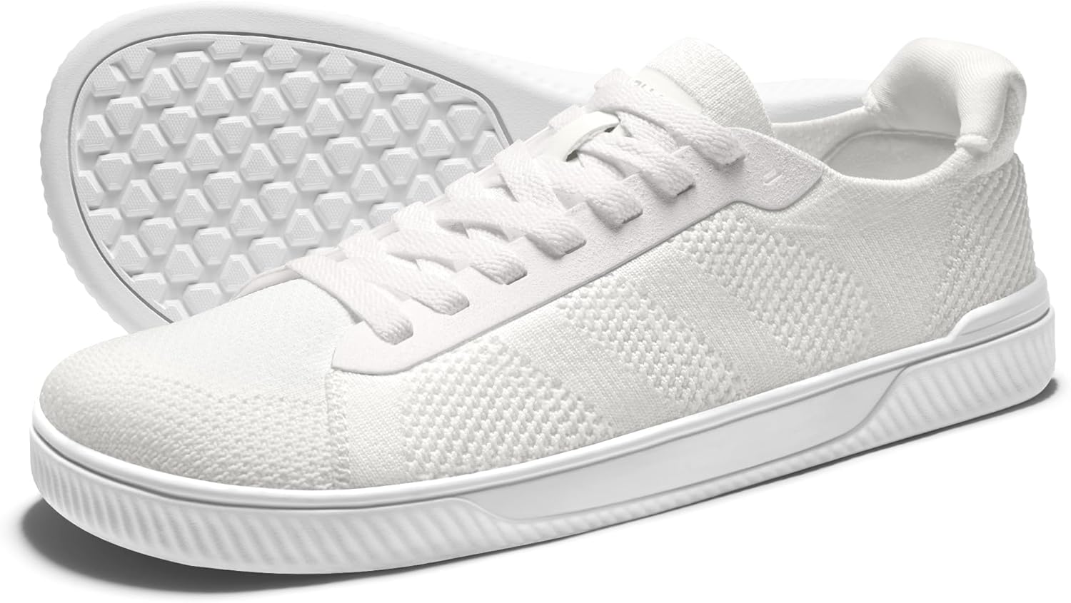 AIRHAS Mens Wide Toe Box Barefoot Shoes Zero Drop Fashion Sneakers for Men Walking Casual Minimalist Shoes