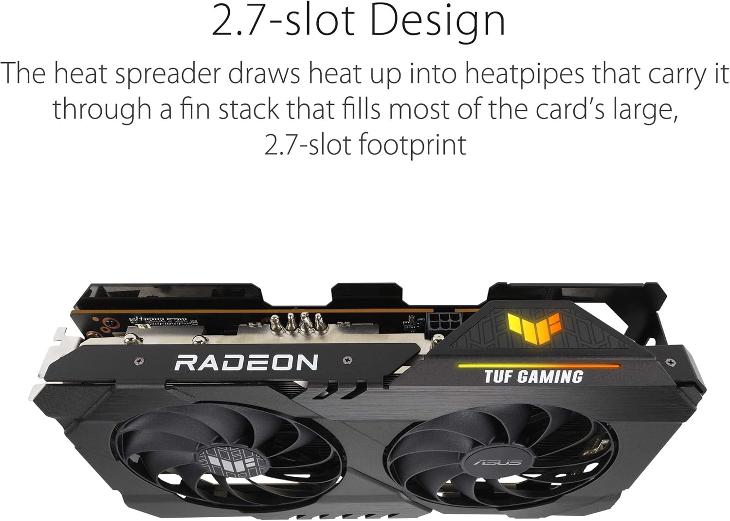 ASUS TUF Gaming AMD Radeon RX 6500 XT OC Edition Scheda Grafica, AMD RDNA 2, PCIe 4.0, 4GB GDDR6, HDMI 2.1, DisplayPort 1.4a, Ventole Axial Tech e Doppi Cuscinetti a Sfera, GPU Tweak II, Nero