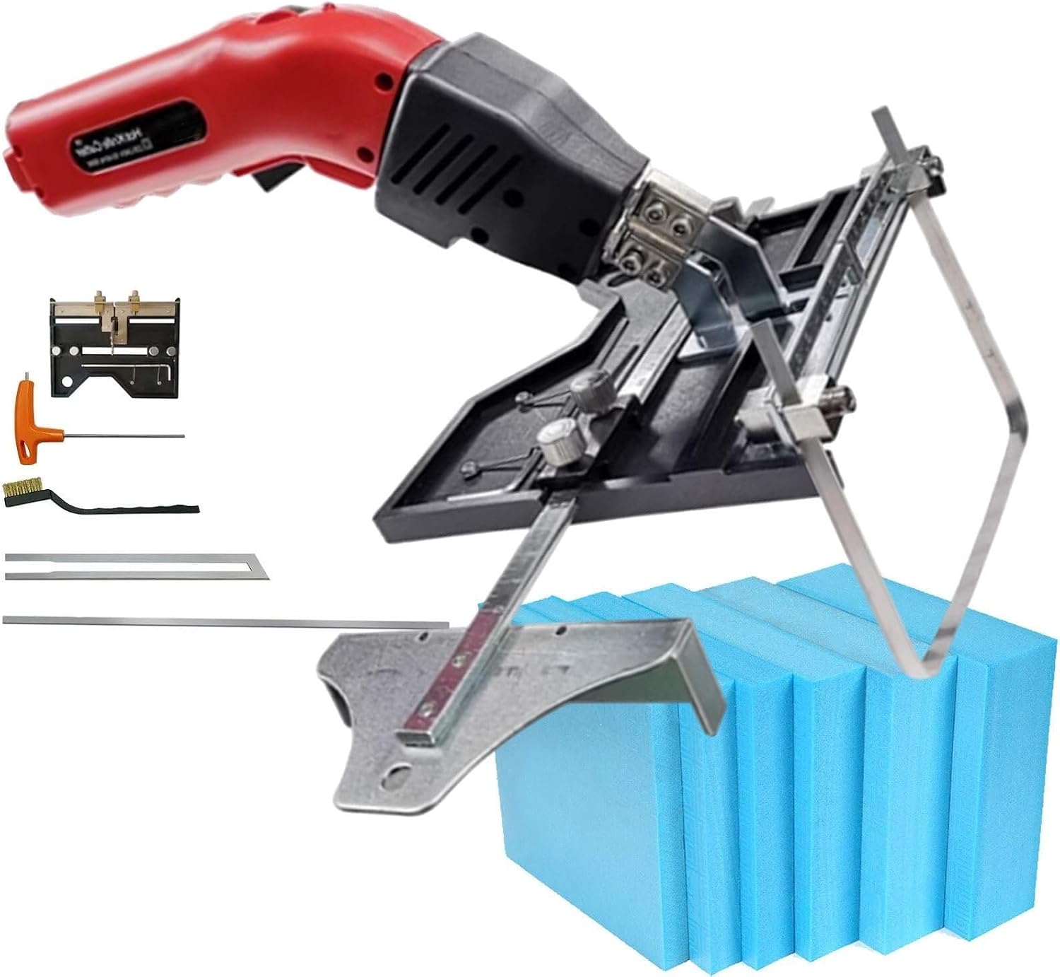 Air Cooled Electric Hot Blade Foam Engraving Machine 15 Temperature Adjustment, Hot Blade Foam Cutting Kit Handheld 200 W 250 W(Ks250,110V)