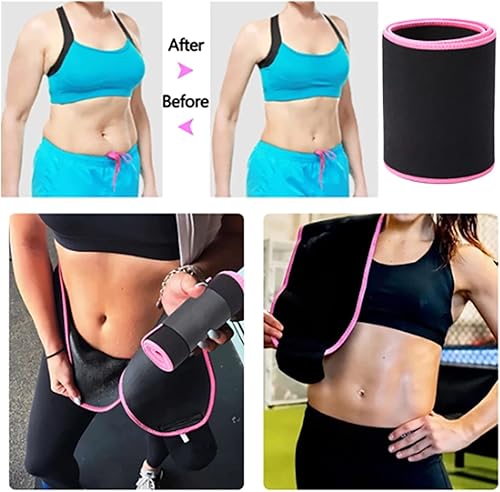 Miniatura 5 de Cinturón de entrenamiento de cintura para mujer, control de abdomen, faja de sauna, reductor de cintura deportivo, moldeador de cuerpo delgado,