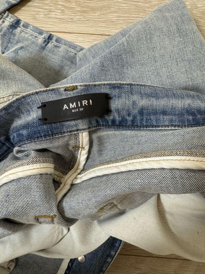 Amazon.co.jp: AMIRI BANDANA THRASHER DENIM 30インチ : おもちゃ 