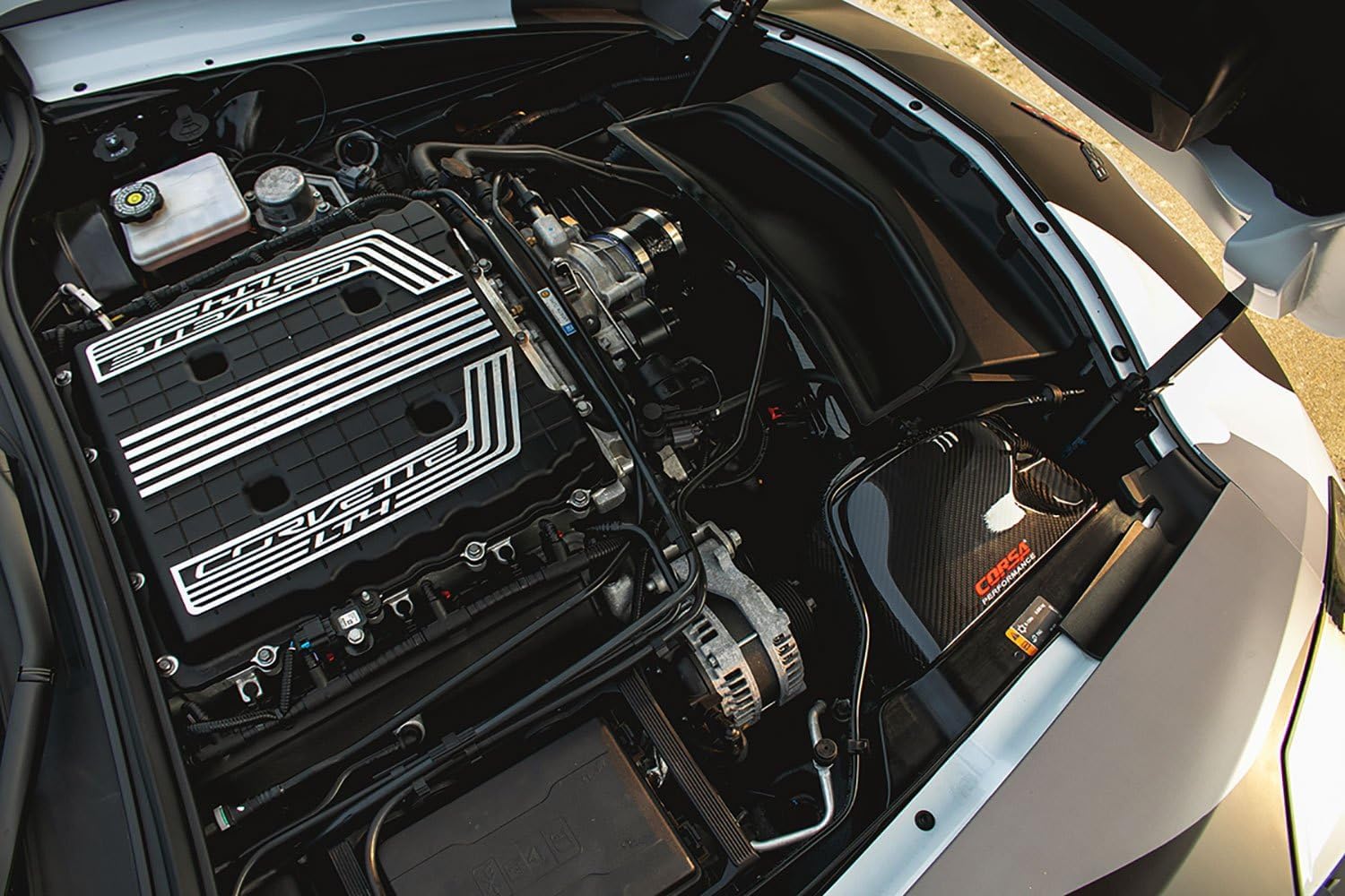 CORSA EXHST Corsa - 15-19 Corvette C7 Z06 MaxFlow Carbon Fiber Intake with Dry Filter (44002D)