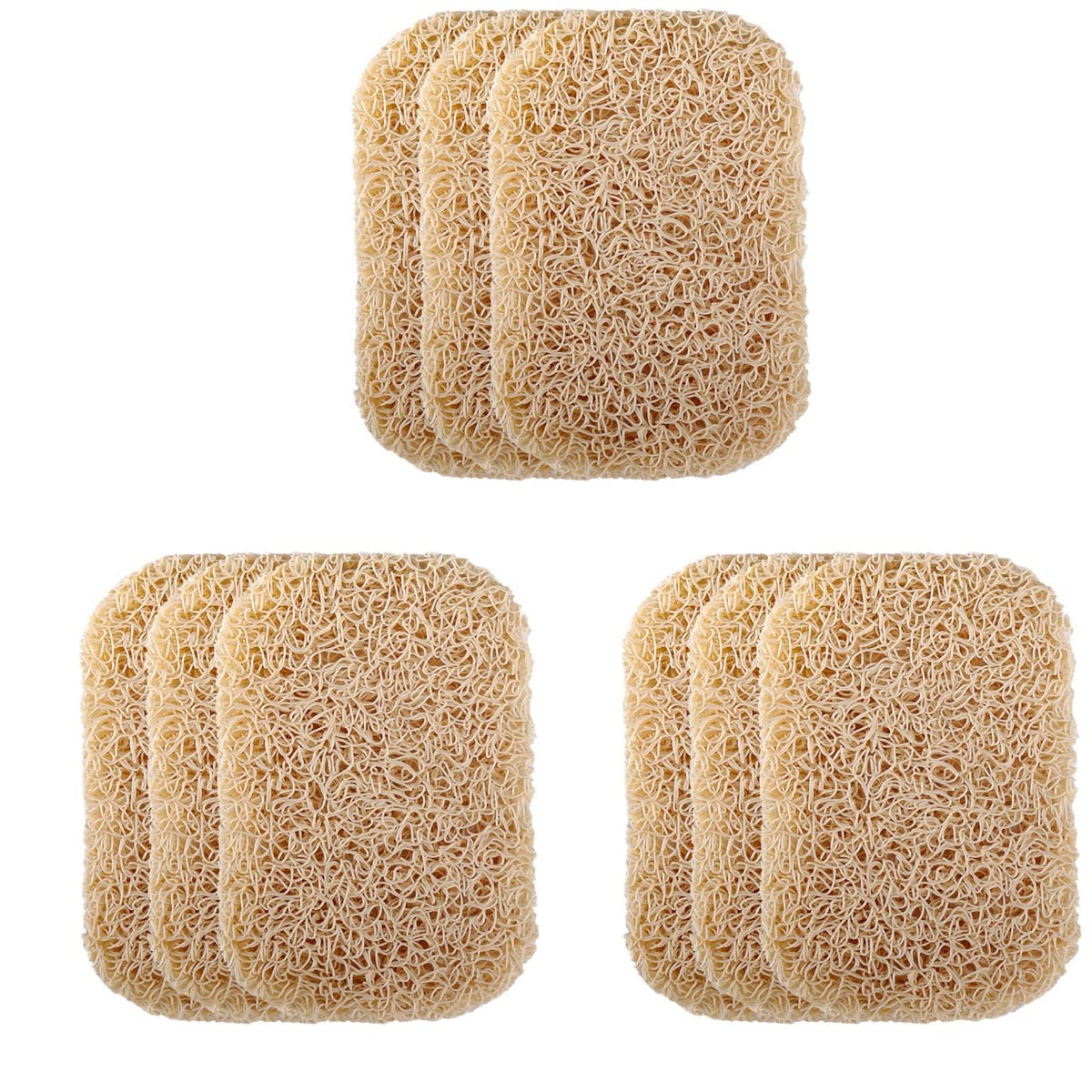 Alipis 3sets Portasapone Antiscivolo Pvc Da Beige Accessorio Bagno Pratico e Compatto Per Conservazione Sapone Facile Da Pulire Per Viaggi