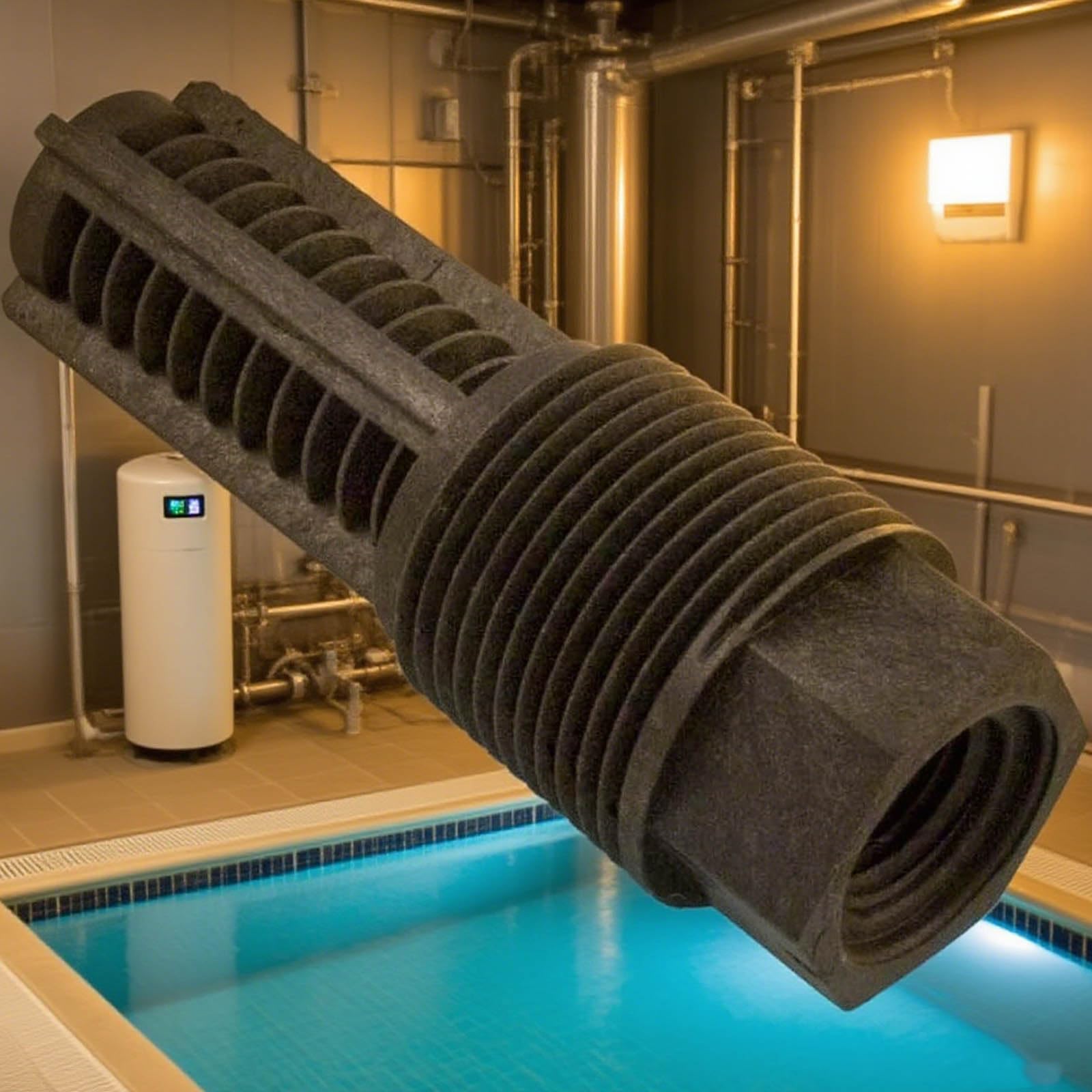 Rubinetto Scarico della Sabbia da 3/4 Pollici, Raccordo filettato Maschio, Raccordo per Filtro a Sabbia per Piscina TR140, TR50, TR60, TR100