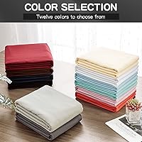 Vista 6 de FreshCulture Full Flat Sheet - Hotel Quality Full Flat Sheet Only - Brushed Microfiber Top Sheet - Ultra Soft & Breathable - Wrinkle-Free - Easy