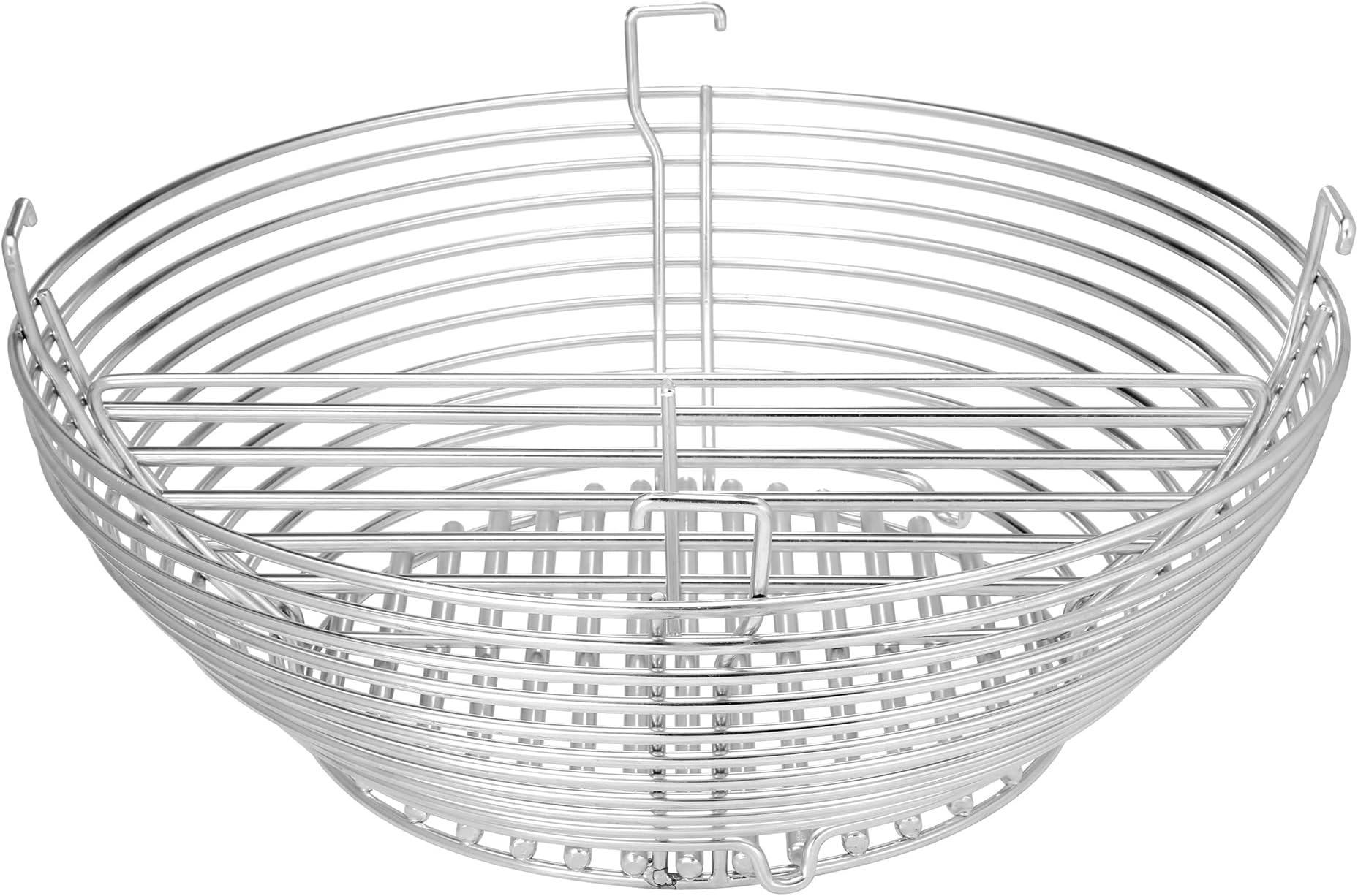 Stainless Steel Charcoal Basket Grill Accessory to Create Multiple Cook Zones for All Classic Joe 18-inch Charcoal Grill and Smokers, Model KJ-MCC23