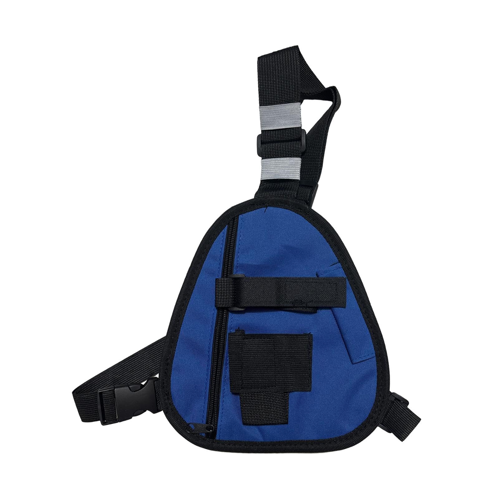 Enakshi® Radio Chest Harness Universal Chest Bag for Hiking Construction Sites Sports Blue|Consumer Electronics | Radio Communication | Parts & Accessories | Other Radio Communication Accs-image-21