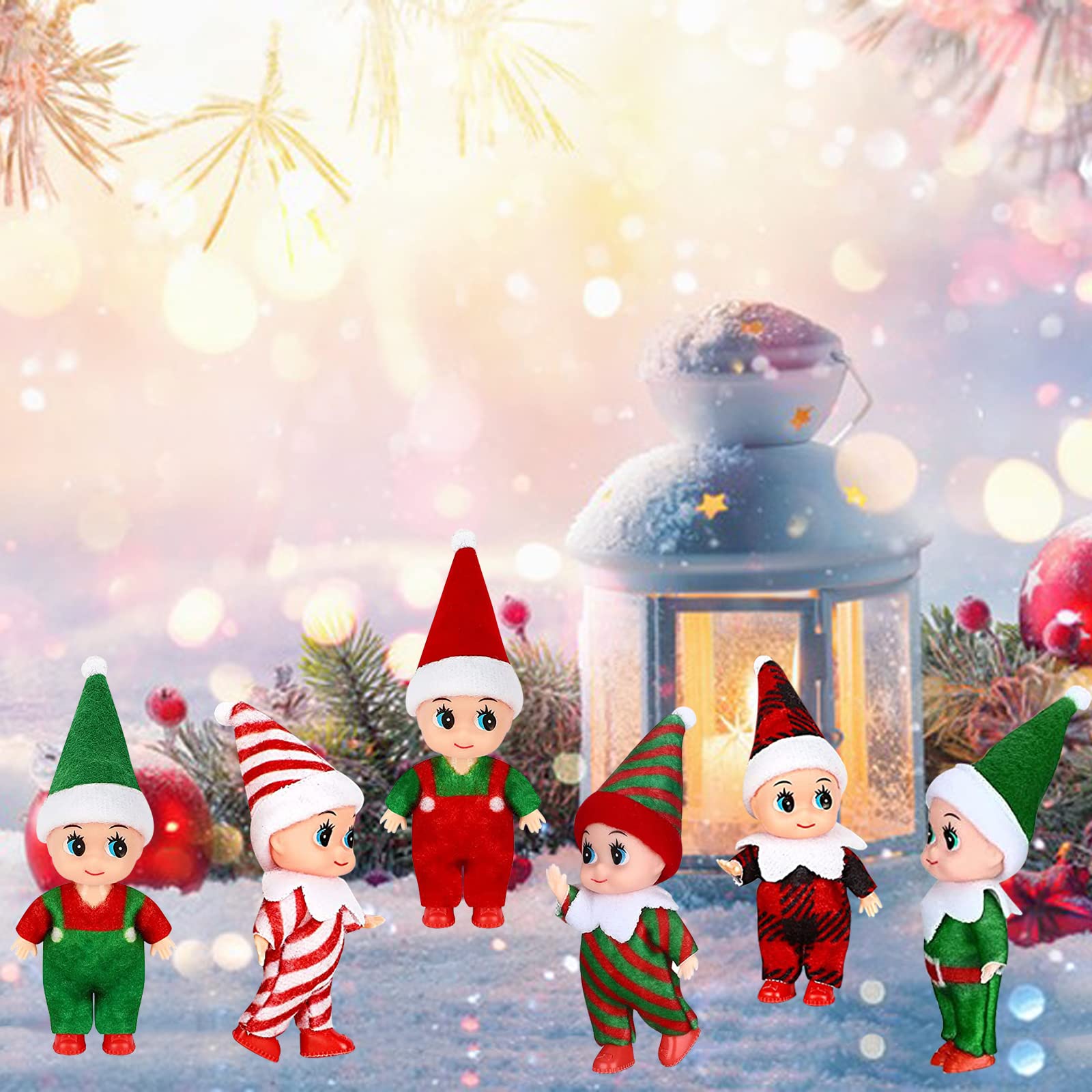 Poupée elfe miniature de Noël, jouets elfes miniatures pour décorations de Noël, bas de Noël, accessoires de décoration de vacances, nouveaux cadeaux de Noël et Nouvel An pour filles, garçons, enfants Poupée elfe miniature de Noël, jouets elfes miniatures pour décorations de Noël, bas de Noël, accessoires de décoration de vacances, nouveaux cadeaux de Noël et Nouvel An pour filles, garçons, enfants