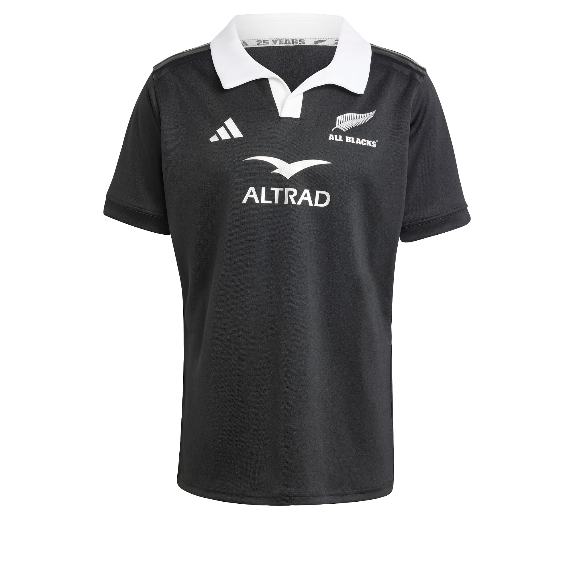 Adidas Men's New Zealand All 2024 Home Shirt Black Small
