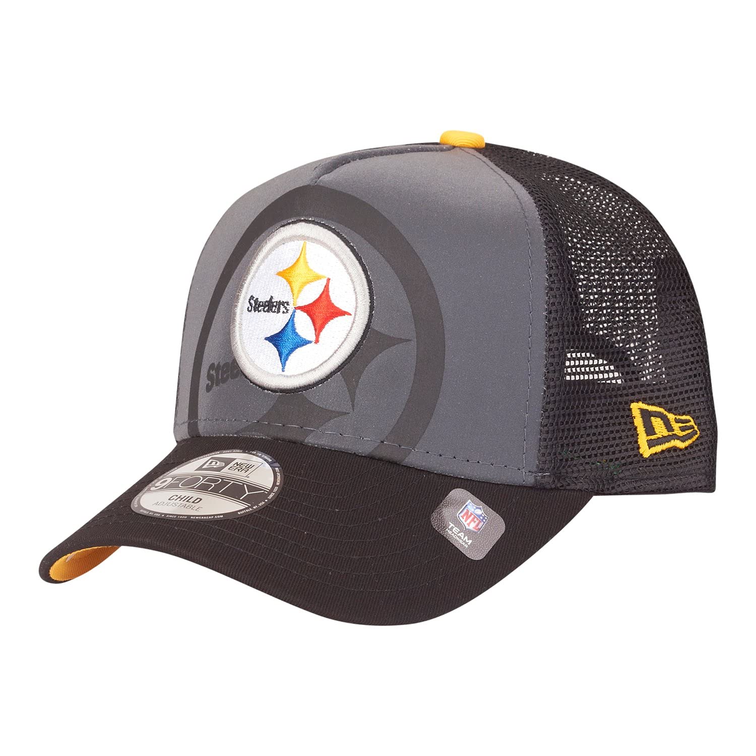 New EraA-Frame Mesh Trucker Kids Cap - NFL Teams