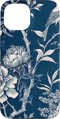 Miniatura 10 de Funda para iPhone 11 Pro Chinoiserie Floral Toile Azul y Blanco