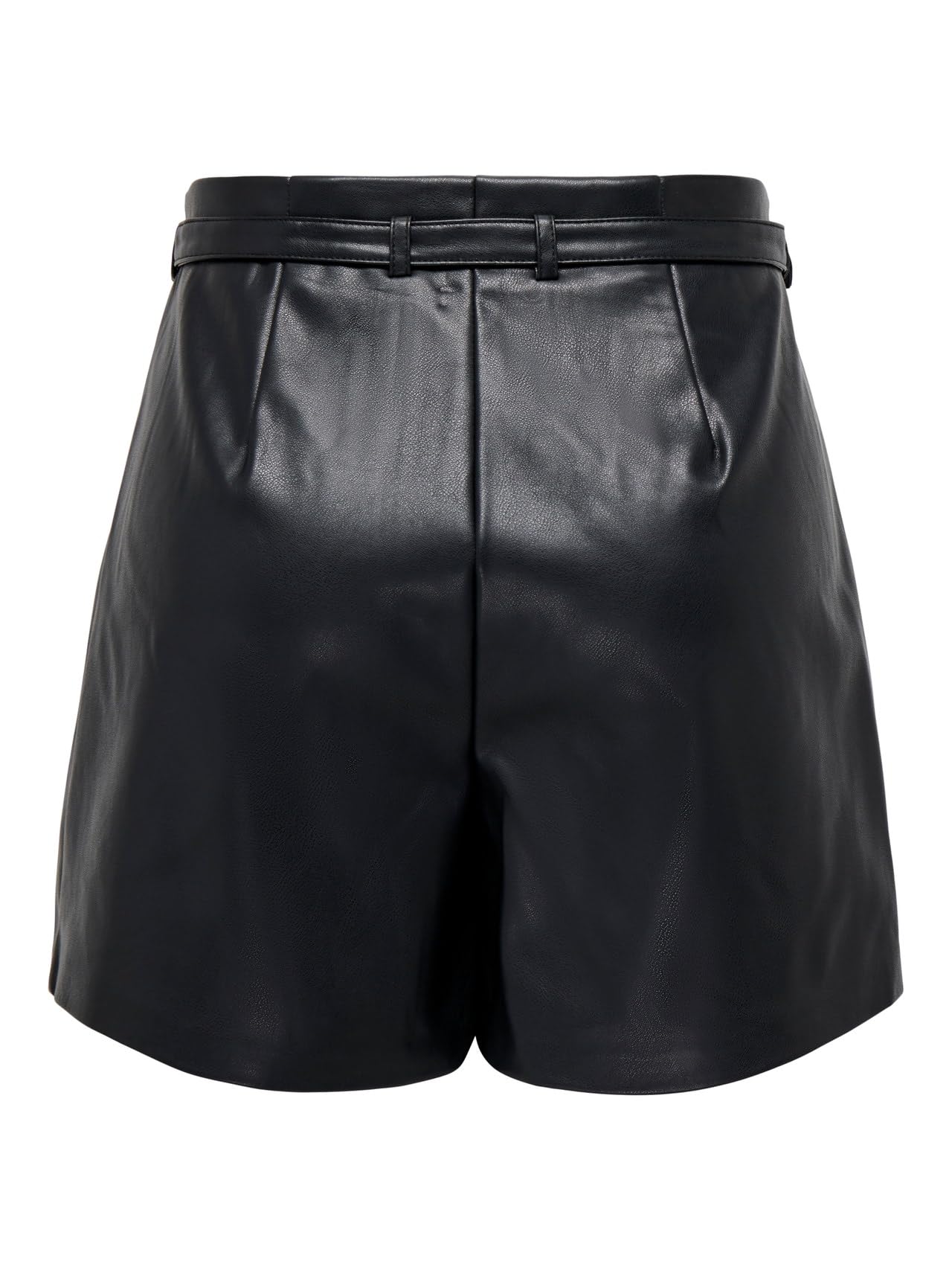 ONLY Faux Leather Shorts ONLHEIDI Mid Waist Regular Fit Faux Leather Shorts