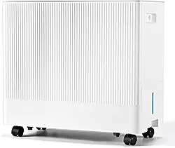 Desumidificador de 35 litros para porão com mangueira de drenagem, desumidificadores de 3000 metros quadrados para casa, com função de temporizador de 24 horas, descongelamento automático, vários