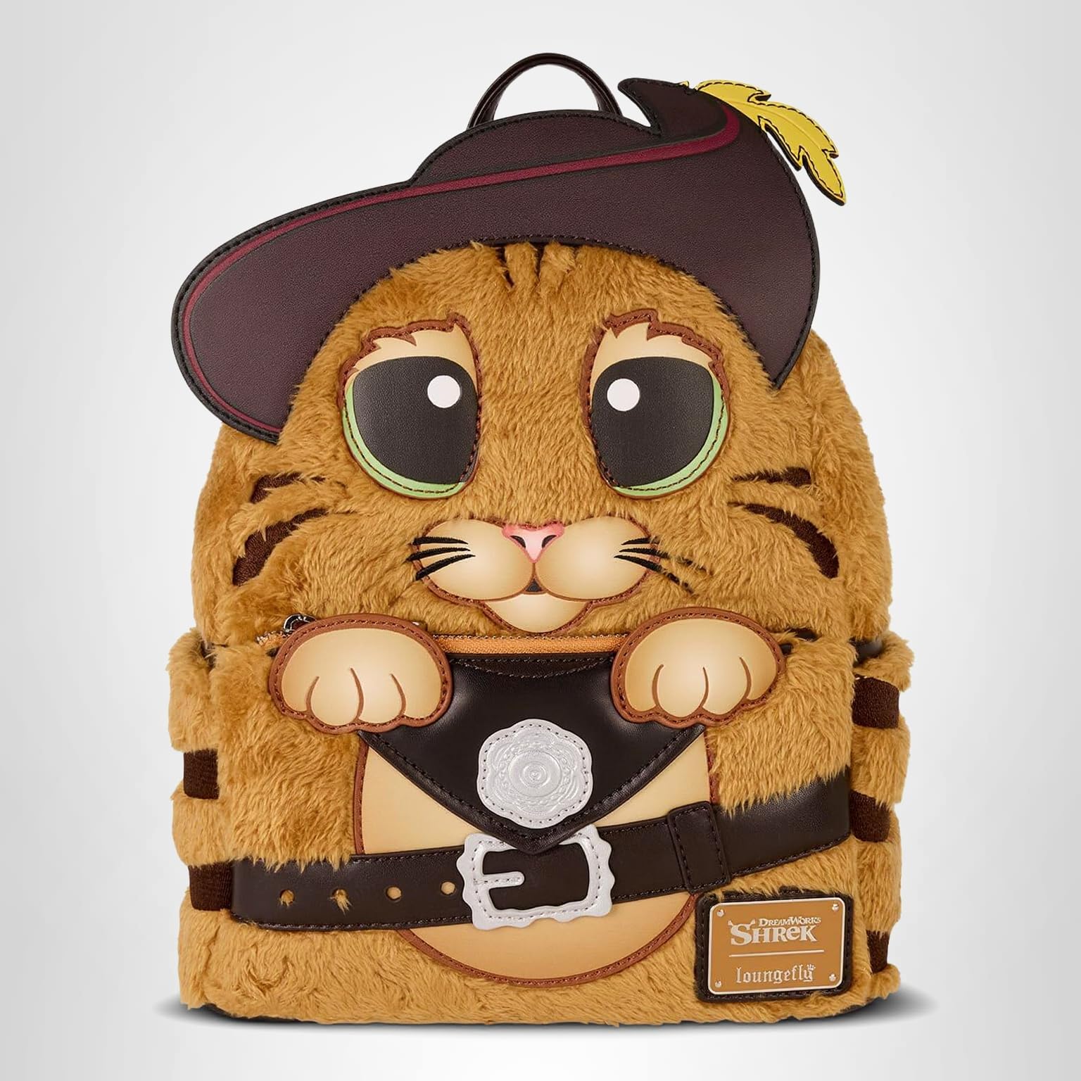 Amazon.com: Loungefly DreamWorks Shrek Puss in Boots Cosplay  display picture 1