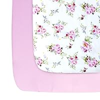 Vista 10 de Pack and Play Sheets - Sábanas para cuna, sábana bajera elástica para cuna, compatible con Graco Pack n Play, material suave y transpirable