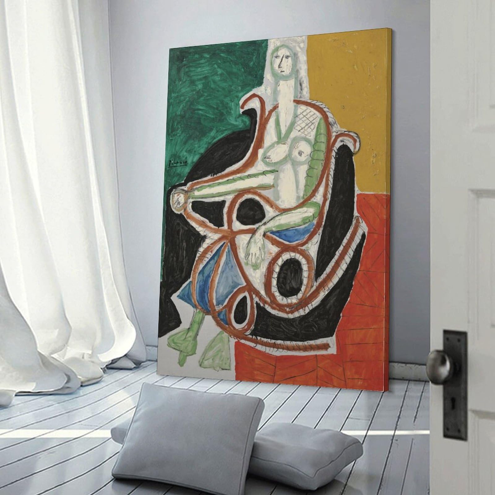 Amazon.co.jp: Pablo Picasso パブロ・ピカソポスター 絵画 ロッキング