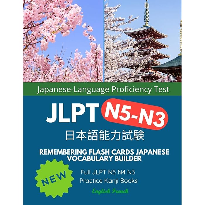 Buy Remembering Flash Cards Japanese Vocabulary Builder Full JLPT N5 N4