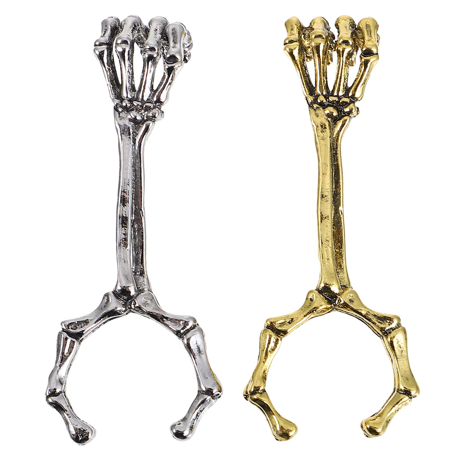 2pcs Cigarette Holder Ring Skeleton Hand Design Copper Cigarette Holder :  Amazon.in: Home & Kitchen