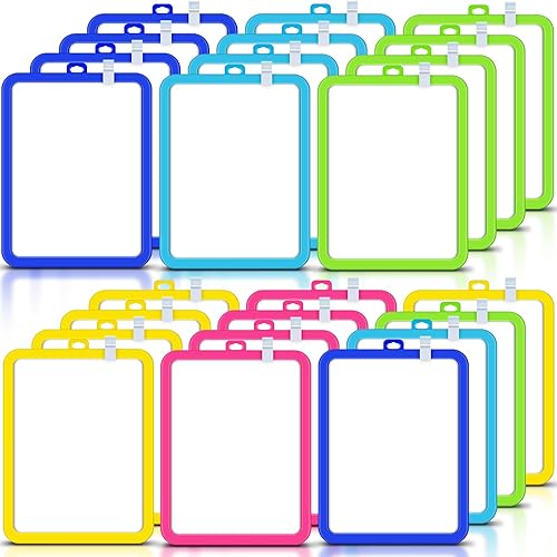 Miniatura 8 de Outus Mini pizarra blanca de 8.5 x 11 pulgadas, mini pizarra blanca magnética pequeña pizarra blanca de doble cara, mini pizarra blanca para