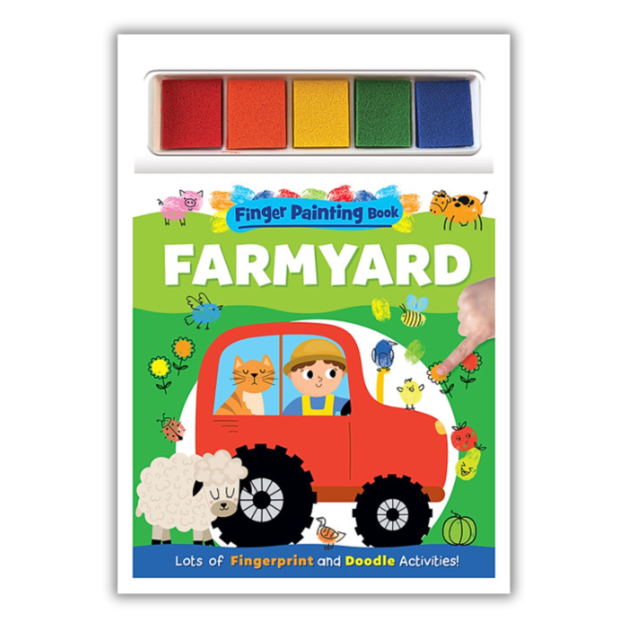 ALLIGATOR - Farm Finger Painting, Farm Colouring, Farm Gifts, Finger Painting Fun, Arts and Crafts, Farm Colouring