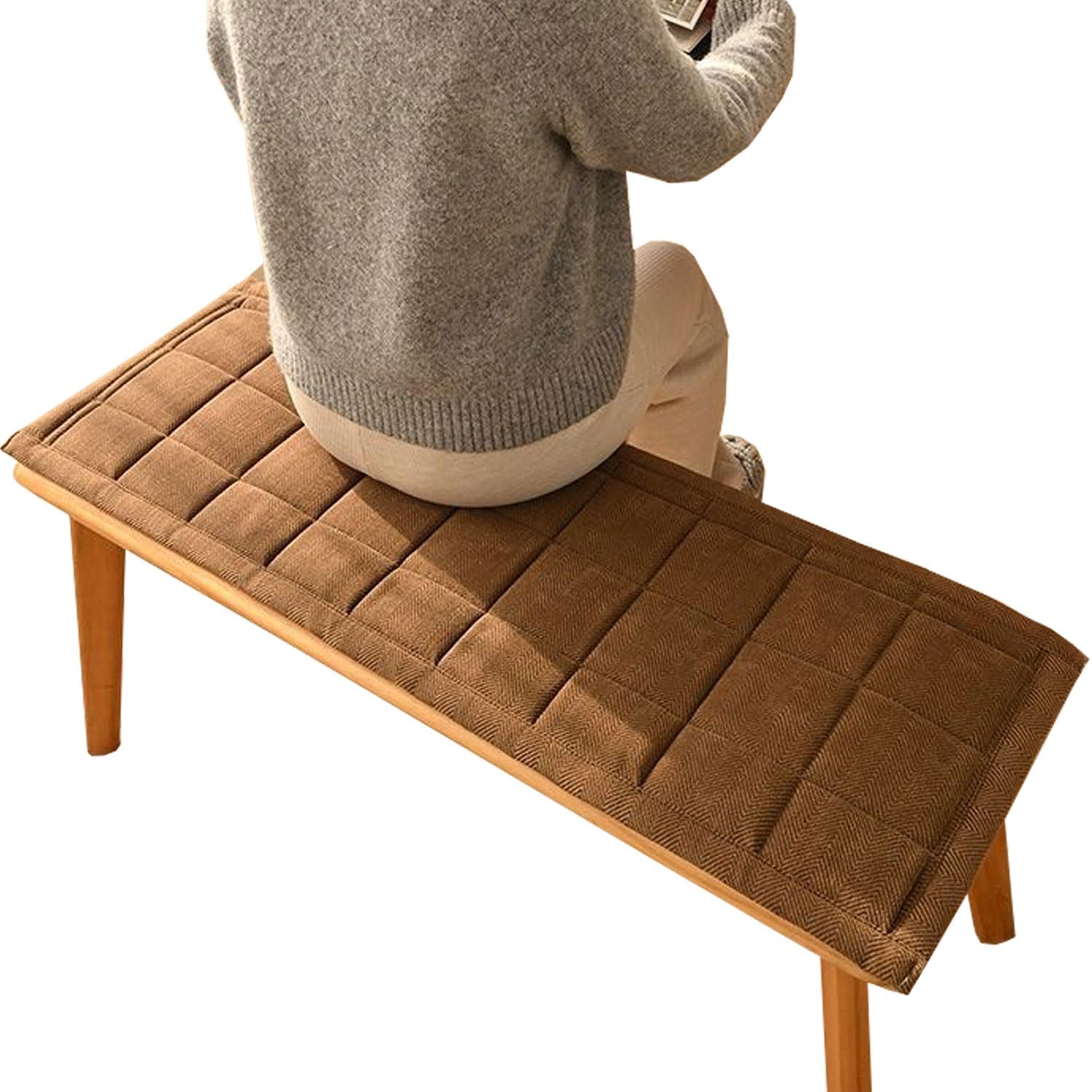 Coussin de balançoire rectangulaire antidérapant pour canapé lit et banc de jardin