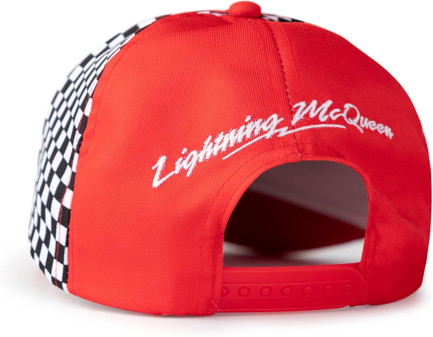 Disney Cars Lightning McQueen Baseball Cap for Kids | Adjustable Red Hat | Boys Sun Hat - Image 2