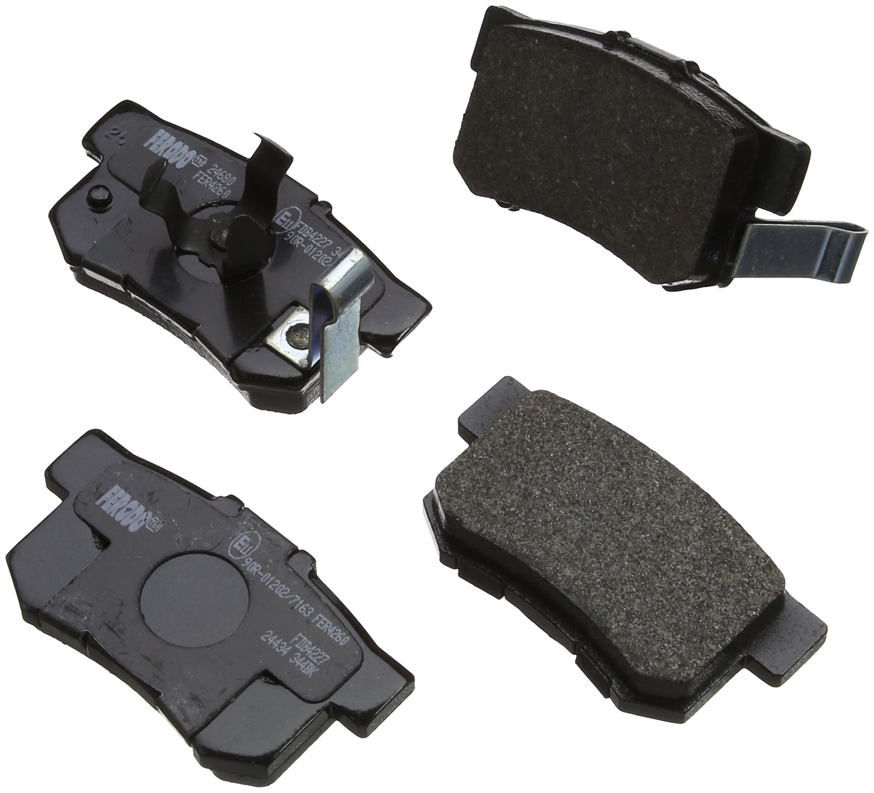 Ferodo Kit Pastiglie Freno Posteriori FDB4275 Con Segnalatore Usura - Per Toyota Verso