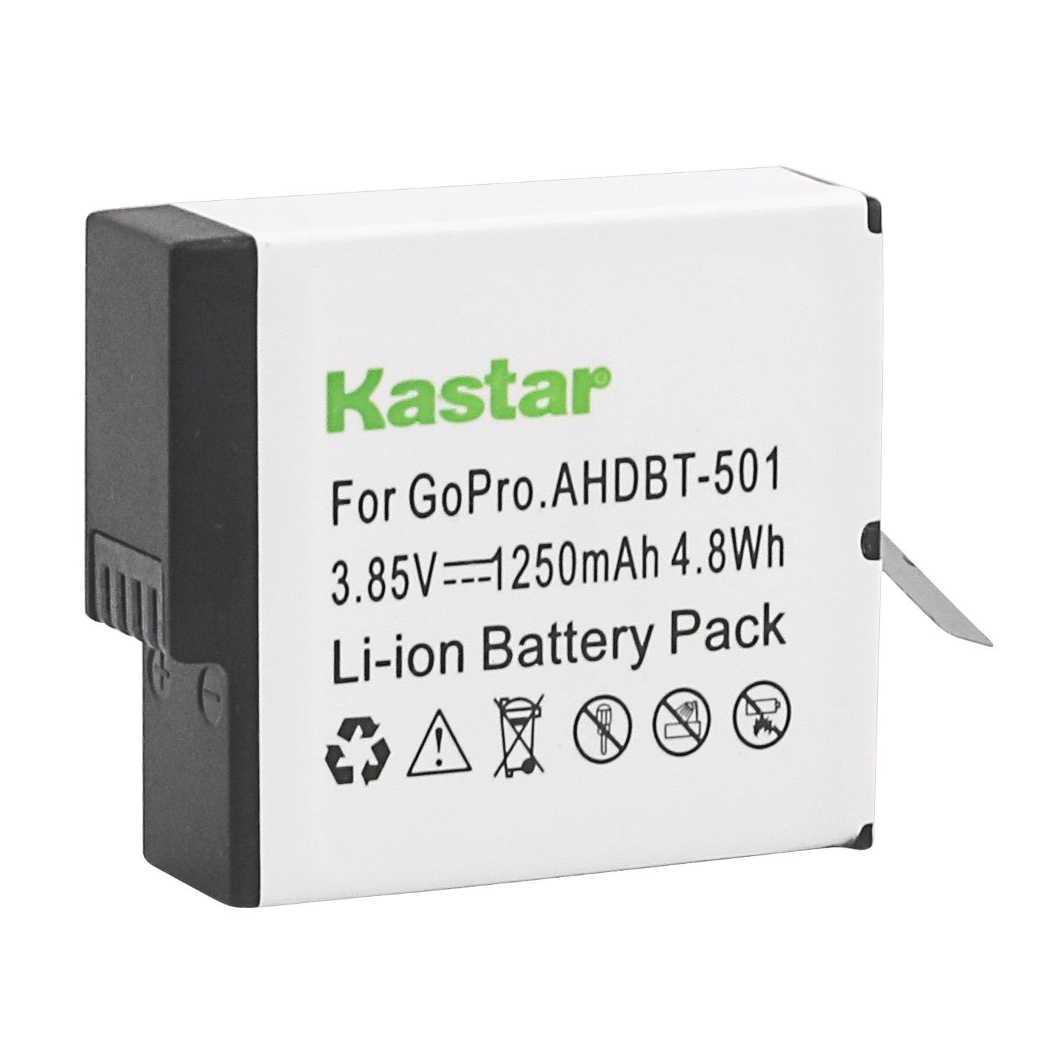 Amazon.com : Kastar High Capacity Battery 1 Pack for GoPro Hero
