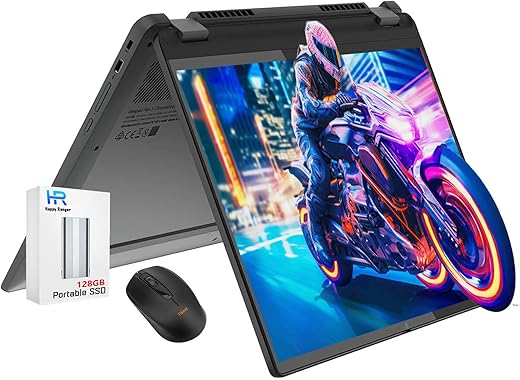 Lenovo - Chromebook Duet 5-13.3" OLED Touch Screen Tablet - 8GB Memory - 128GB SSD - with Keyboard - Abyss Blue