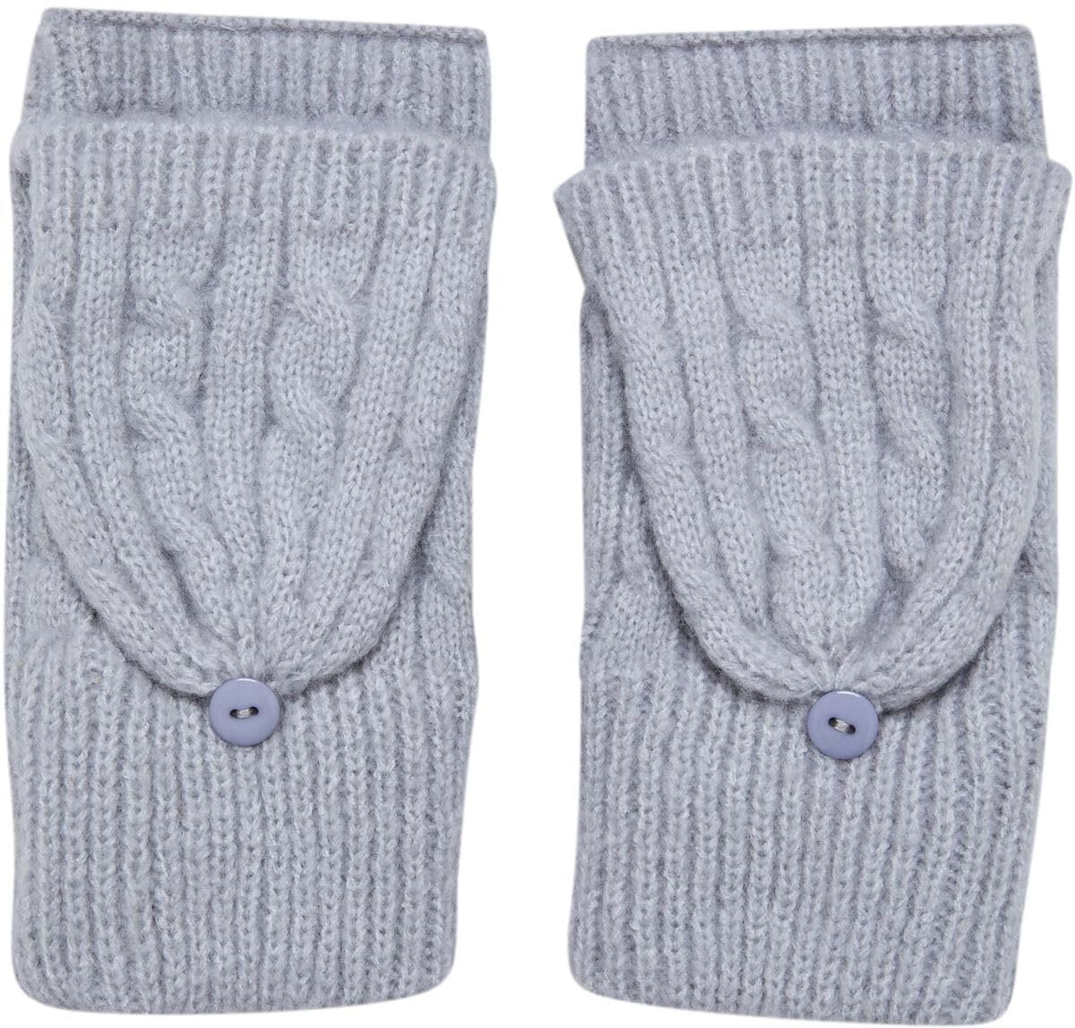 Urban Classics Open Mitten Special Occasion Glove, Heathergrey, S/M