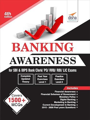 Banking Awareness for SBI &amp; IBPS Bank Clerk/ PO/ RRB/ RBI/ LIC exams 4th Edition