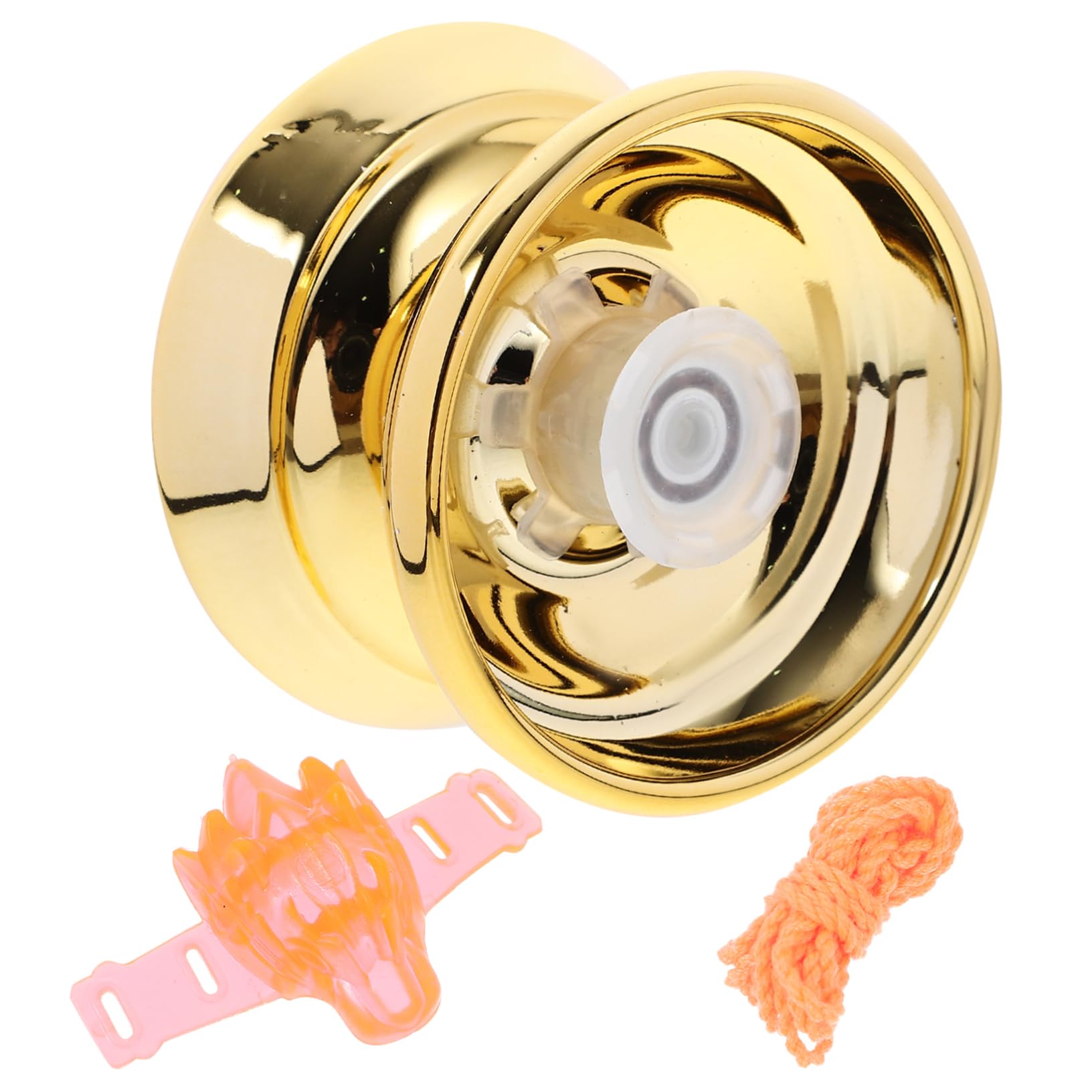 Sosoport 1Set Metal Unresponsive for Beginners for Smooth Performance and Fast Rotation for Tricks and Wrist Strength Exercise