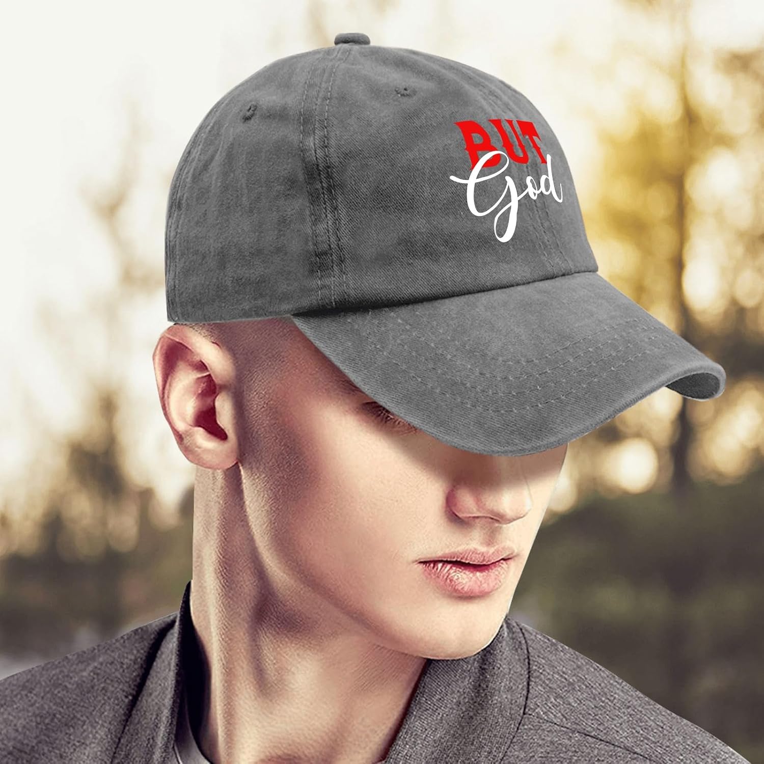 But God Hat for Womens with Design Jesus Tennis Hat Men Ball Cap Plain Unique Gifts for Engineers