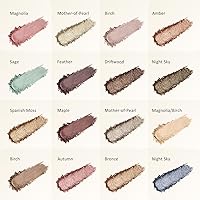 Vista 2 de UCANBE 16 Color Baked Eyeshadow Palette with 15PCS Brushes Makeup Set,Matte&Shimmer Blend Eyeshadow for Women&Girls,Highly Pigmented Long Lasting