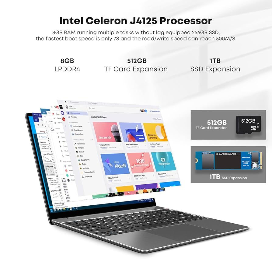 Amazon.com: CHUWI Windows 10 Laptop Computer, GemiBook 13