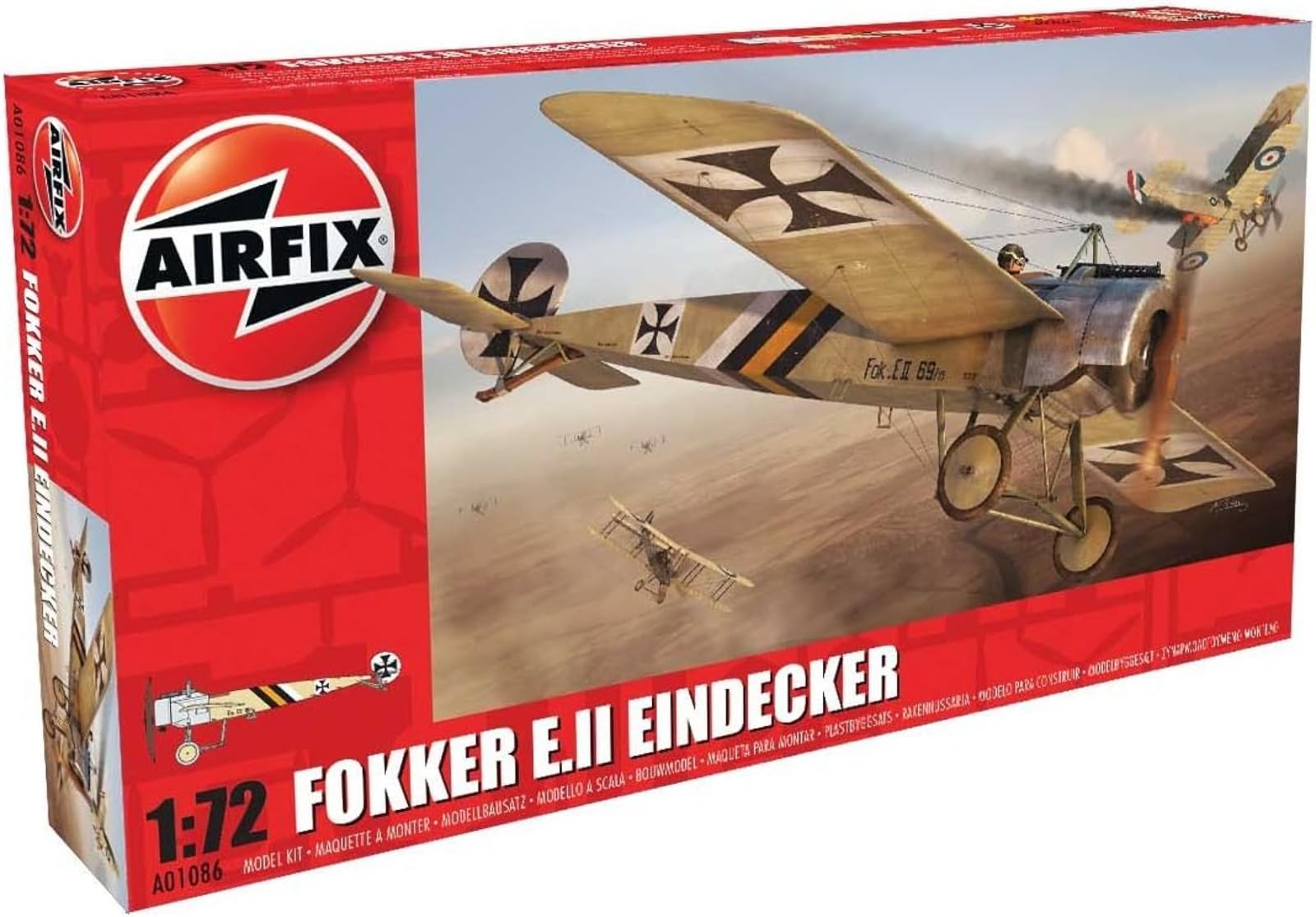 Airfix A01086 Fokker EII Eindecker Plastic Kit