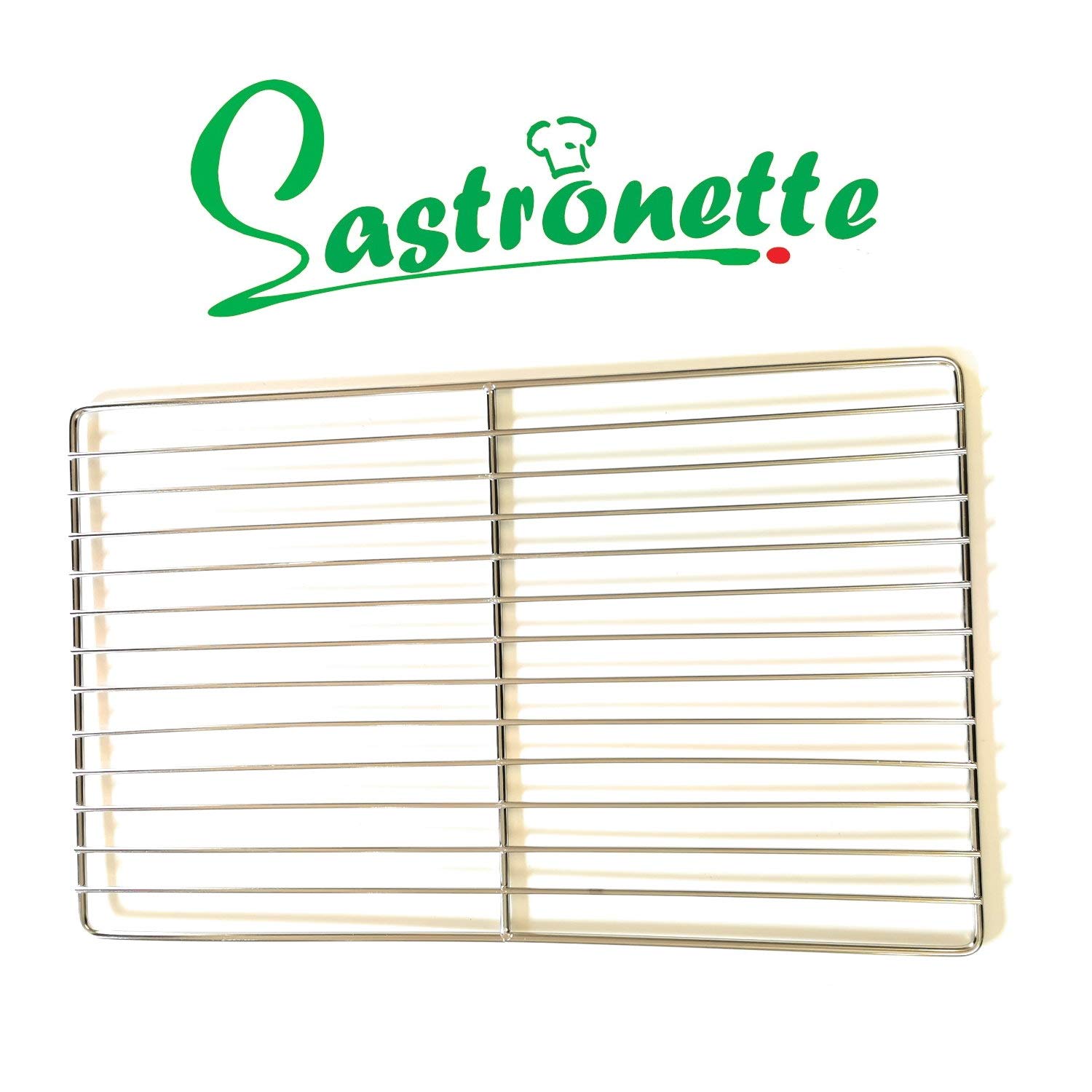 Gastronorm - Griglia in acciaio INOX GN standard 1/1, adatta per forno o convectomato