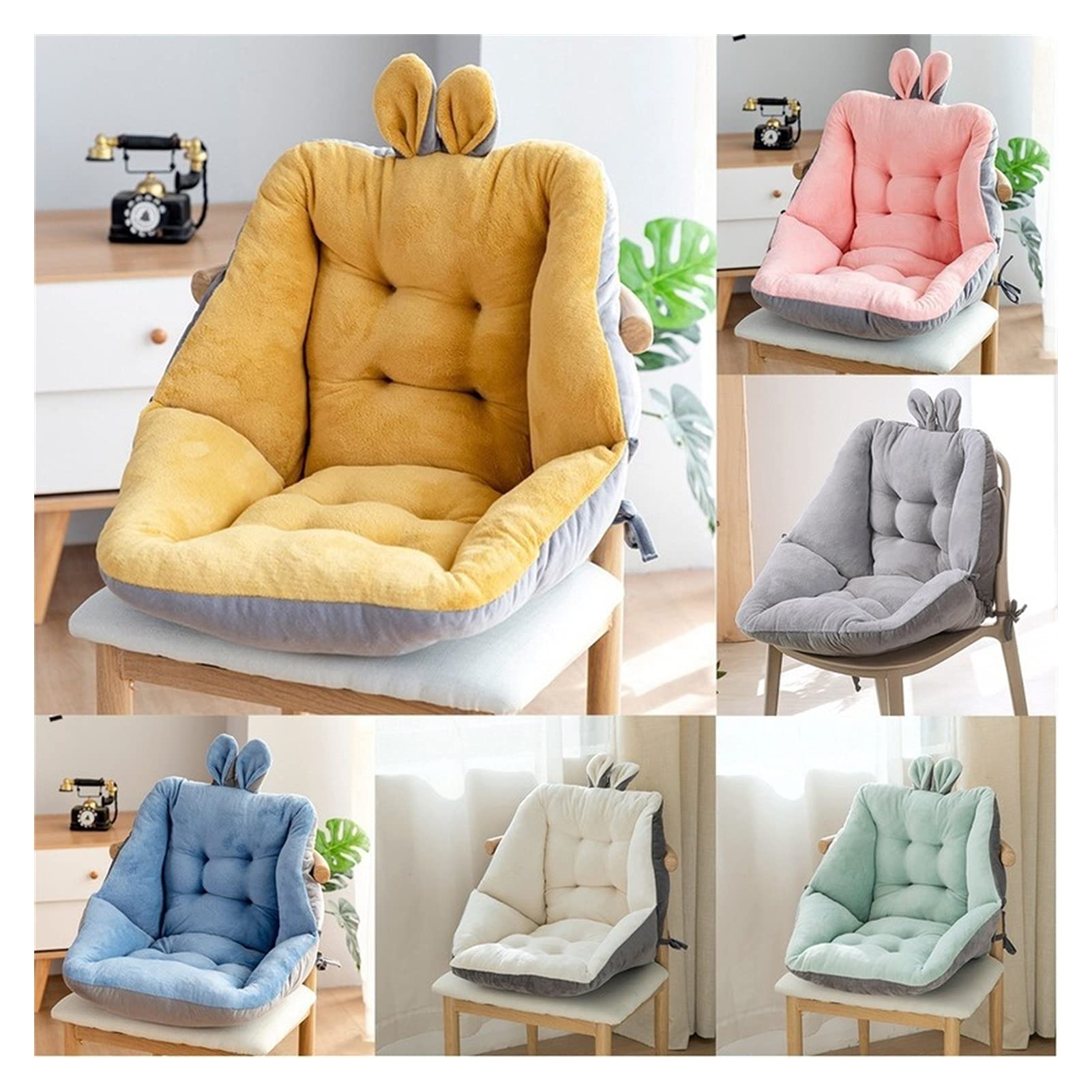 Cuscino di supporto for lo schienale, cuscino for sedia, cuscino for sedile, cuscino for la lettura, cuscino for sedile semi-chiuso Cuscino for sedia da ufficio Cuscino in un pezzo Cuscino for sedia d