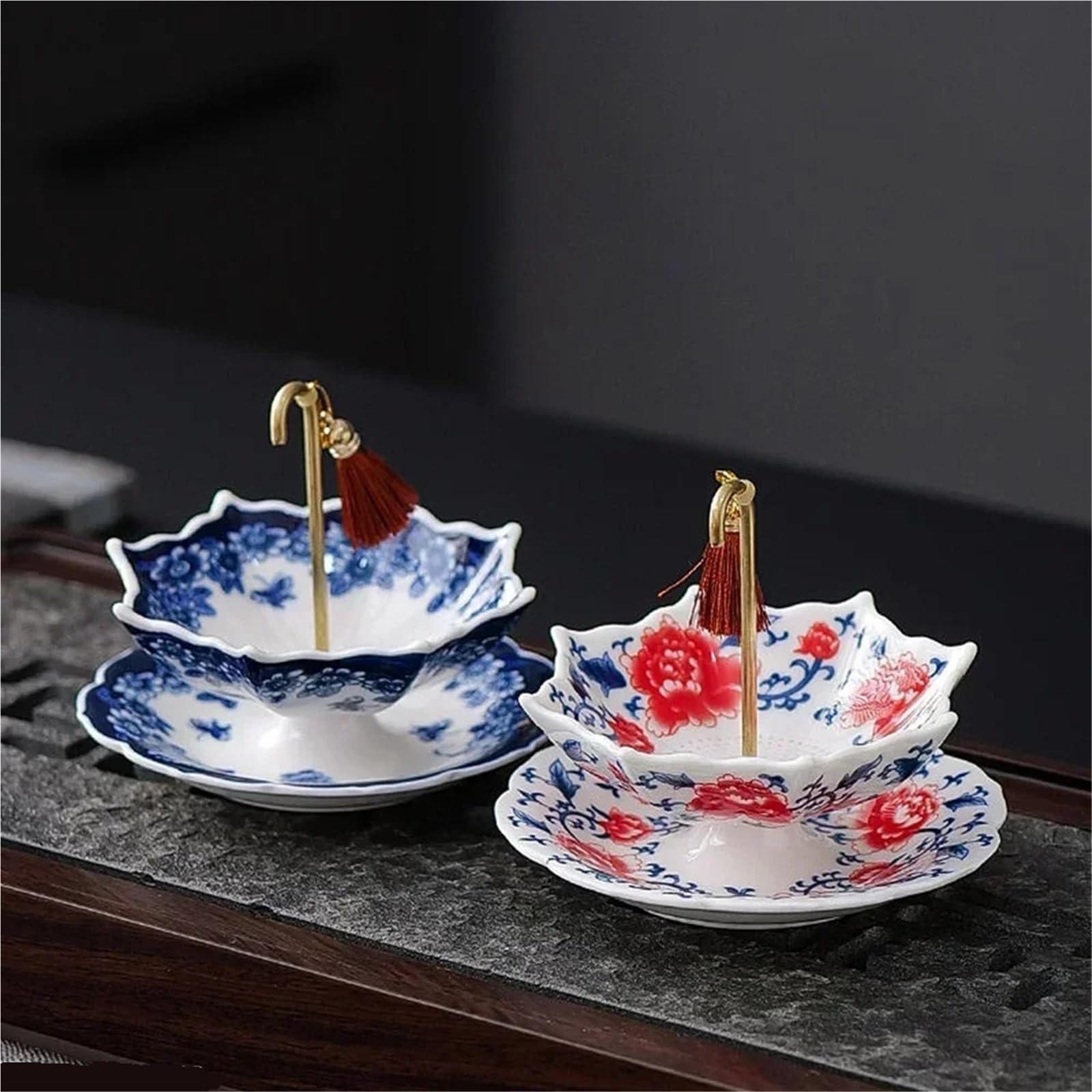 Filtros de té for paraguas, colador cerámica, decoración ceremonia, adornos, Infusor for amigos, 1 Uds Para Reuniones Familiares Y Oficinas
