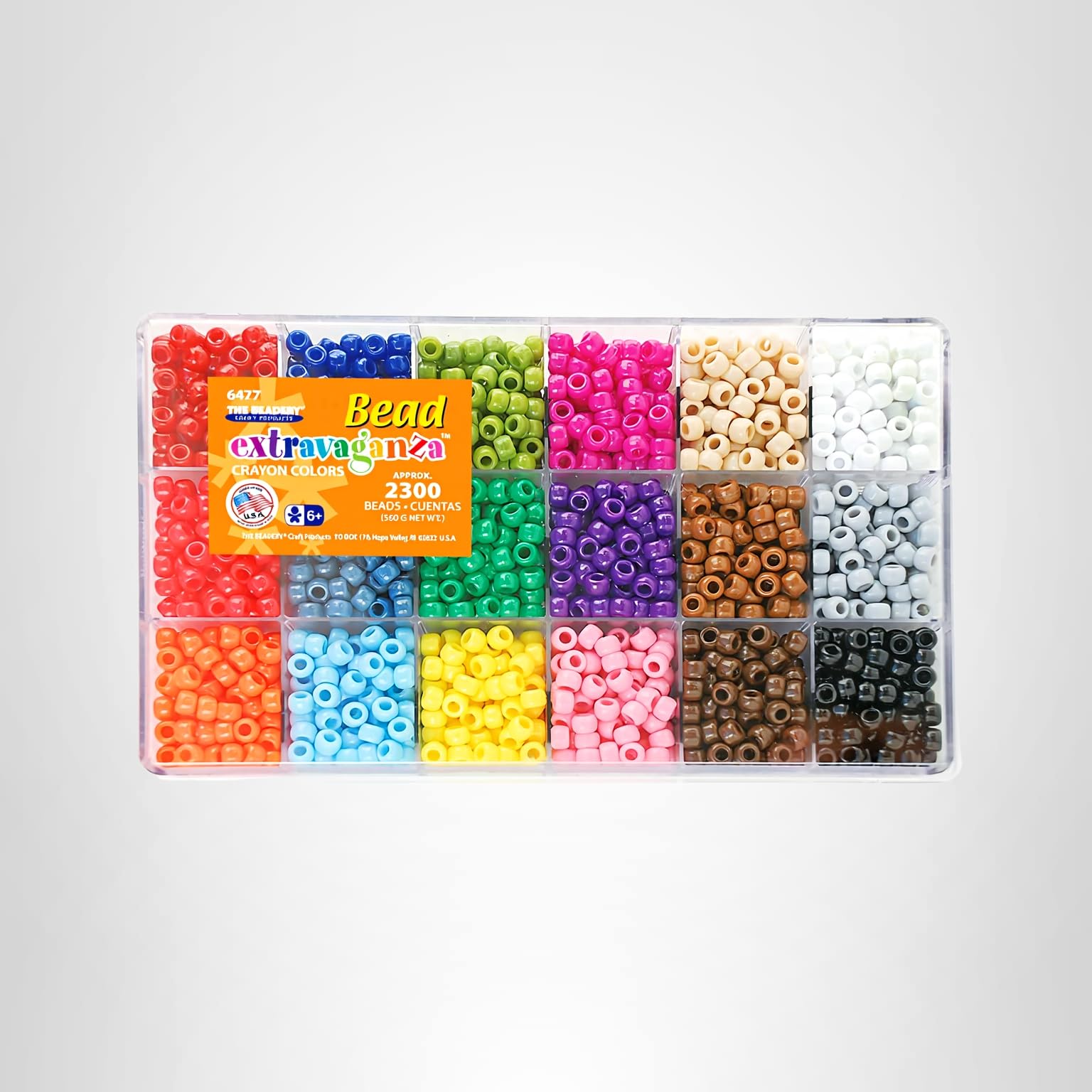 Amazon.com: The Beadery Giant Caryon Bead Box - approximately 2300