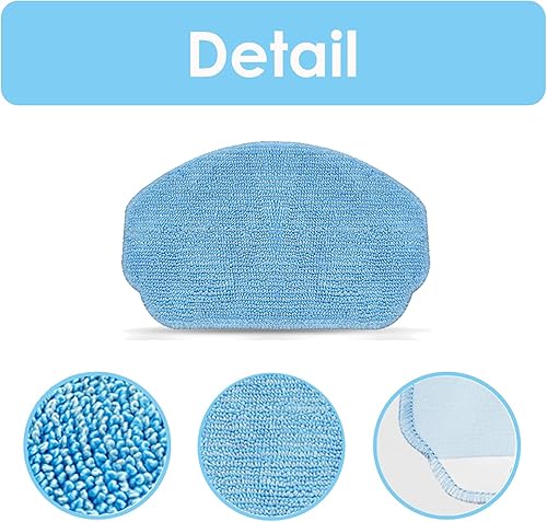 Miniatura 3 de 4 almohadillas de repuesto para trapeador MAMNV BR150BR151, ZCWA BR150BR151, ONSON BR150BR151, MANVINS G20, robot aspirador y fregona accesorios