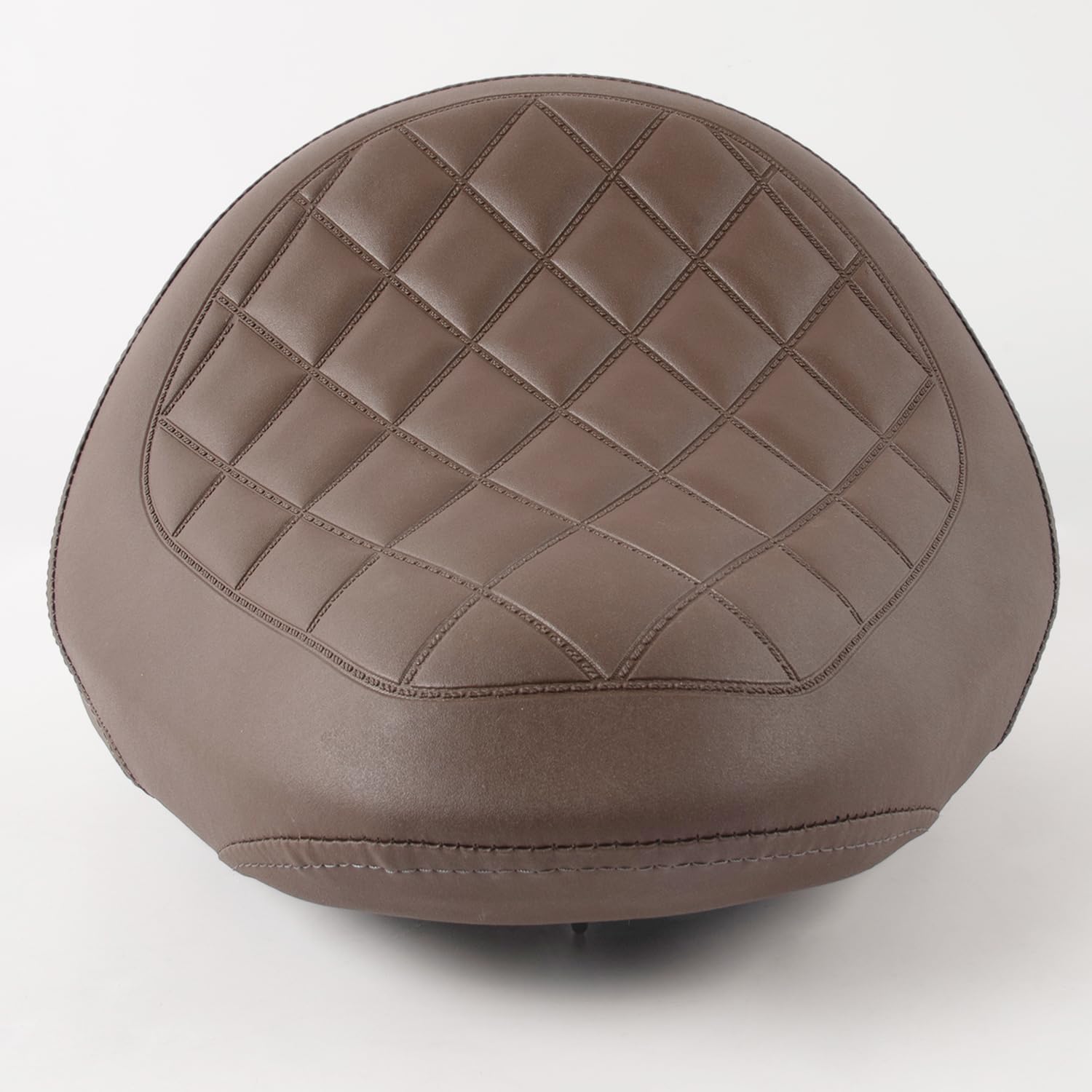 Motorcycle Leather Rider Solo Seat for Rebel CMX 1100 2021 2022 2023 2024 2025 2026 Driver Pressure Relief Soft Pillion Saddle Cushion Pad, Brown