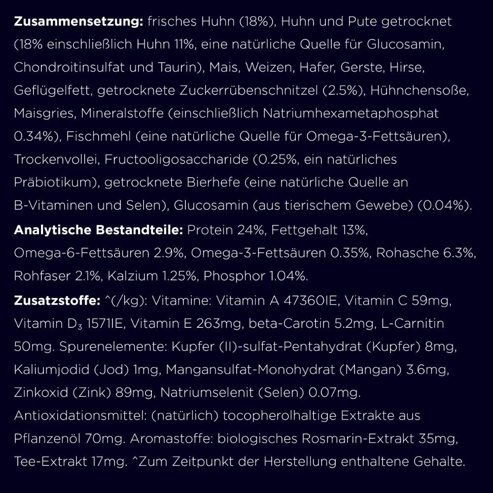 Eukanuba Hundefutter mit frischem Huhn für große Rassen, Premium Trockenfutter für ausgewachsene Hunde, 15 kg